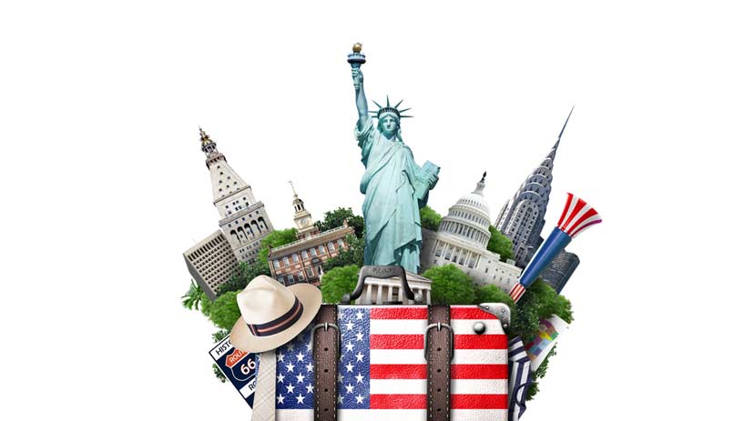 טיול בארה"ב, ארצות הברית