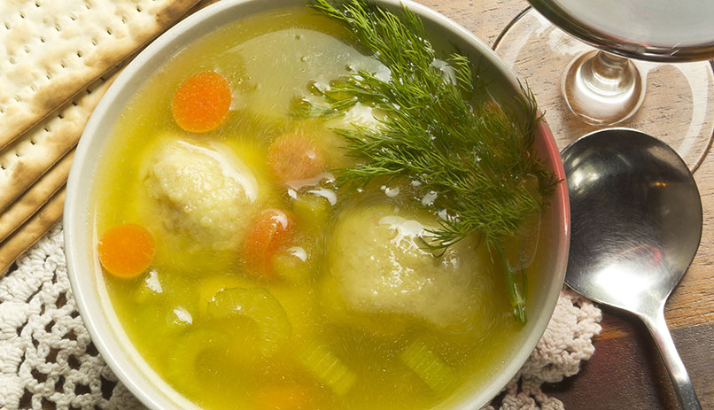 Soupe Matzah ball 