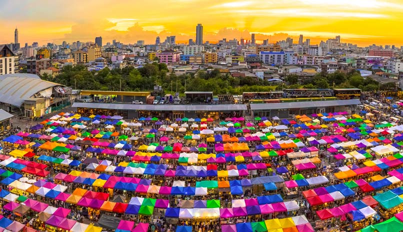 שוק הלילה, תאילנד