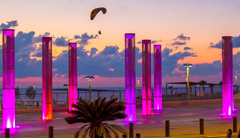 Sunset in Netanya