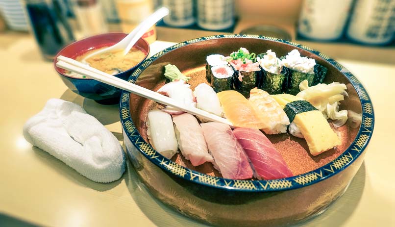 סושי, מסעדות בטוקיו