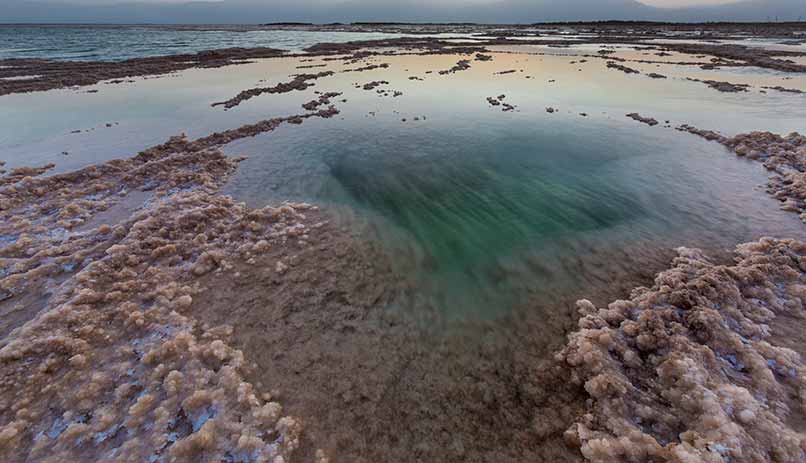 Over 18 KM from side to side at its widest. Photo by Udi Goren