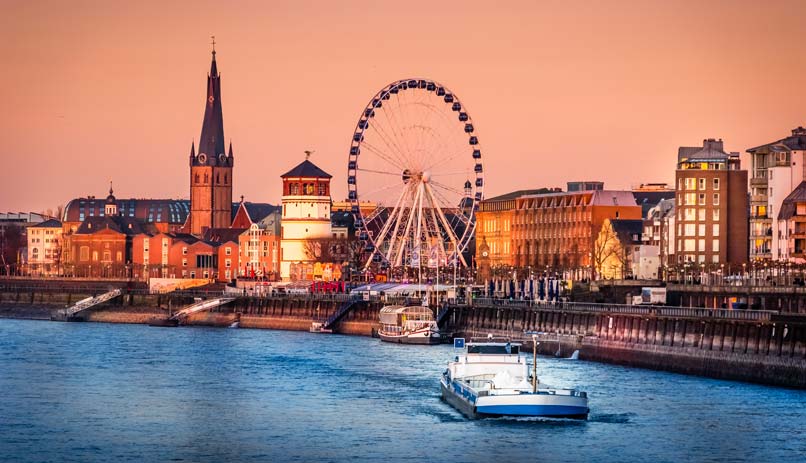 דיסלדורף, נהר הריין, גרמניה