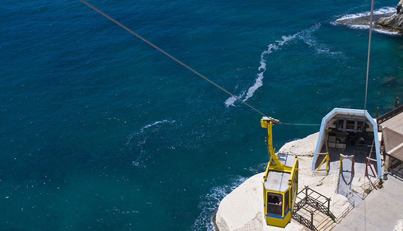 Funicular on Rosh Hanikra