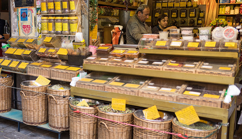 Levinsky Market in Tel Aviv