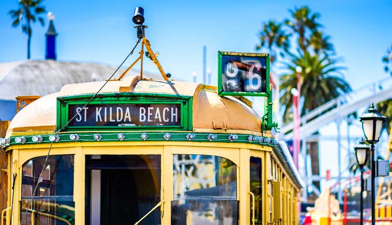 חשמלית, מלבורן