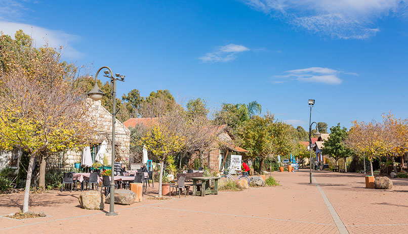 Artists village in the north of Israel. Photo by Udi Goren