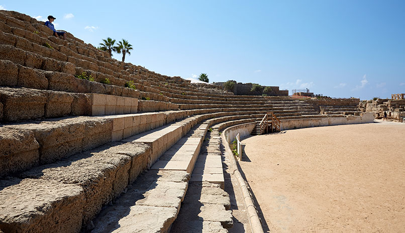 Caesarea in Israel