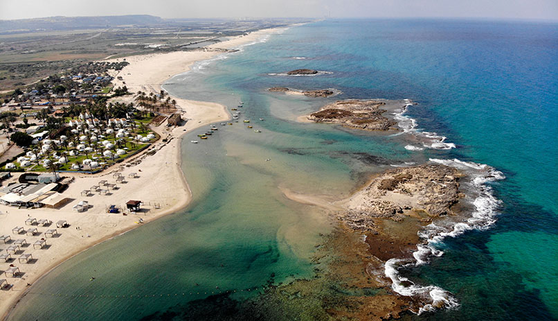Dor Habonim Beach in Israel
