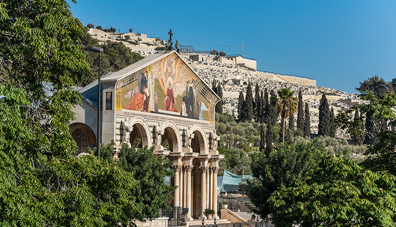 Basilica Agony in Jerusalem