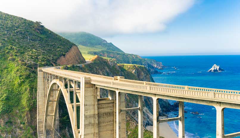 גשר ביקסבי בביג סור