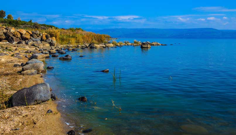 The Sea of Galilee, Capernaum