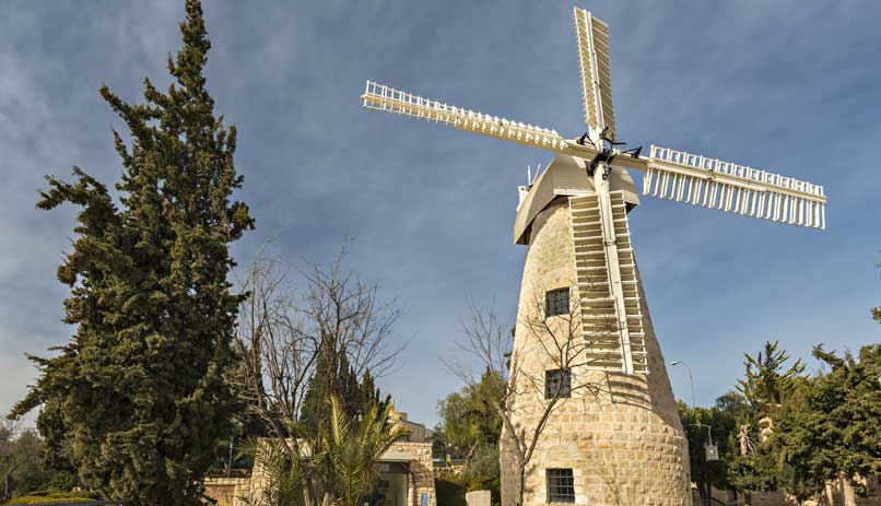 The Montefiore Windmill, Jerusalem